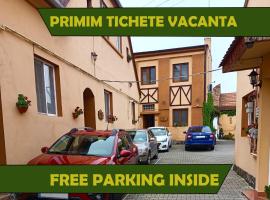 Pensiunea Casa Sighisoreana，位于锡吉什瓦拉的带停车场的酒店