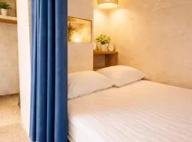 Beds In Garden Hostel