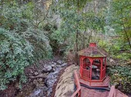 Creekside Gazebo • Fire Pit + BBQ Garden