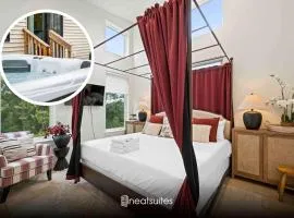 4BR, 2 & half Bath, Hot Tub, Private Parking, Near Ark