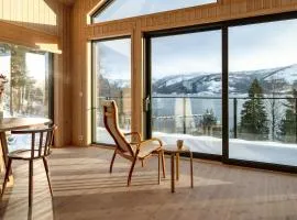 Designer Cabin By Lake Nisser With View And Sauna