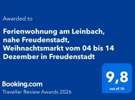 Ferienwohnung am Leinbach, nahe Freudenstadt