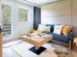 Studio MORGINS avec piscine Gratuite，位于莫尔金斯的酒店