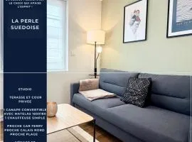 La perle suedoise - Studio avec terrasse et cour privée