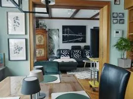 Ferienhaus VILLA ZAUBERBLICK am Rennsteig Frankenwald FREISTEHEND naturnah HUNDEFREUNDLICH eingezäunt