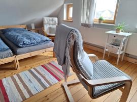 Ferienwohnung am Auenweg，位于Milstrich Oßling的酒店