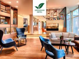 马尔堡迎宾酒店，位于兰河畔马尔堡的酒店