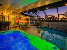 3 Kings plus kid suite, Dog Friendly w Heated Pool, Hot Tub, Firepit & Game Room