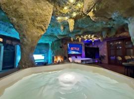 Wellness Höhlen Suite & Spa，位于Leidersbach的酒店