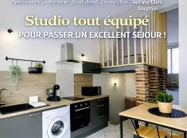 BE MY APPARTS, Studio de charme "LE CARILLON", DOUAI, Coeur de ville