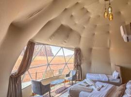 RUM iSLAND bubble LUXURU CAMP，位于瓦迪拉姆的酒店