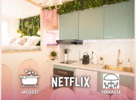 Studio les 2 fées - Jacuzzi - Forêt de Brocéliande，位于Montfort-sur-Meu的酒店