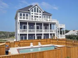 Ocean-view home with central AC, pool, & hot tub
