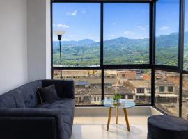 Despierta con vista a las montañas en Guadalupe, Dosquebradas，位于多斯克布拉达斯的酒店