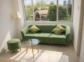 Descansa con vista al parque en Guadalupe, Dosquebradas