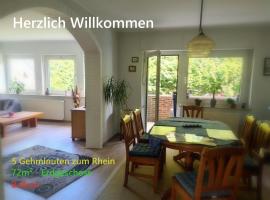 Ferienwohnung "Erika" Rees am Niederrhein，位于雷斯的酒店