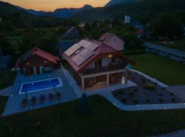 Villa Brusiana with heated pool，位于Brušane的酒店