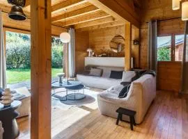 Warm modern chalet near ski resort