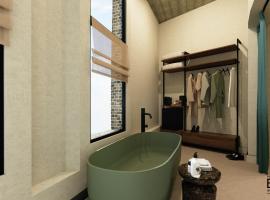 福尔胡伊斯咖啡餐厅酒店，位于埃默洛尔德的带停车场的酒店