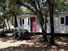 Mobil Home à Junas, 24m², 2 Chambres, Jardin Privé - API-1-52-1828，位于Junas的酒店