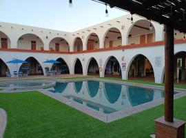 Hotel Hacienda Bugambilias La Paz，位于拉巴斯的酒店
