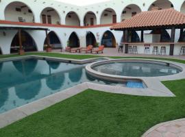 Hotel Hacienda Bugambilias La Paz，位于拉巴斯的酒店