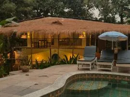 Standing Alone "Greek Jungle House", walking distance to Thalassa