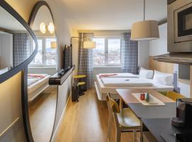Aparthotel Adagio Access Freiburg，位于弗莱堡的带停车场的酒店