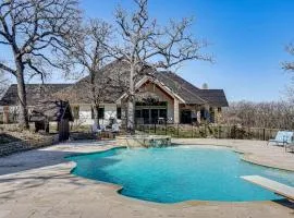 Post Oak Estate Pool, Spa and Rec Barn on 16 Acres