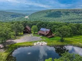 On 242 Acres! Luxury Pocono Retreat w/ Pond