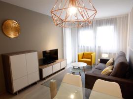 Apartamentos Real Lleida，位于莱里达Spanish Association Against Cancer附近的酒店