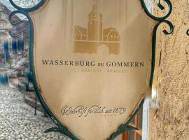 Hotel und Gasthof Wasserburg zu Gommern，位于Gommern的酒店