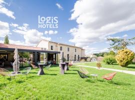 Logis Hôtel Domaine du Vieux Porche，位于米尼亚卢博瓦尔的酒店