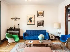 Luxe Mid-Century Styled Historic Townhouse #1