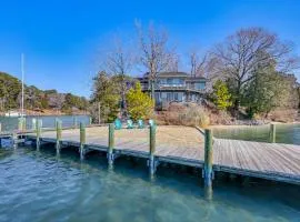 Deep Water Dock and Private Beach! Irvington Home