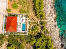 Luxury seafront villa Blue Planet Korcula with pool