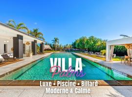 Villa Palms - Sérénité & Confort - Piscine Privée，位于El Aggada的酒店