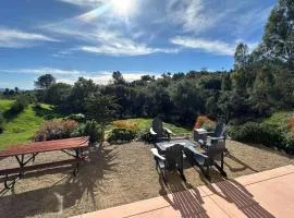 10 Acre Wine Farmhouse • Patio • Fire Pit • Grill
