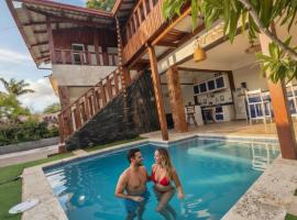 Hermosa Villa en Cabrera vista al Oceano Atlantico 12 personas，位于卡布雷拉的酒店