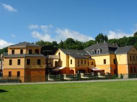 Hotel Střelnice，位于梅图耶河畔特普利采的酒店