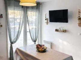 Pied des pistes P2000 Studio 4 pers avec terrasse