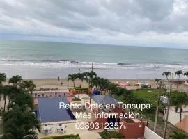 Departamento frente al mar, Marina Grande -Tonsupa