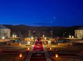 Quiet luxury desert camp