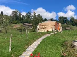 Yourte à la ferme