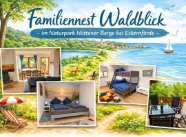 Familiennest Waldblick - im Naturpark Hütten bei Eckernförde