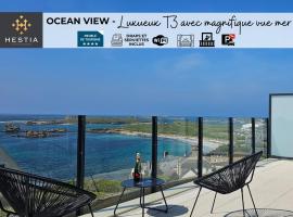 OCEAN VIEW - Luxueux T3 avec magnifique vue mer，位于波尔斯波代的酒店
