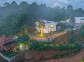Vythiri Palace Wayanad Pool Resort - Mist Climate & India's First Apple Infinity Pool，位于维特利的酒店