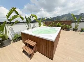 New studio, exceptional location with parking