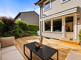 6 Bedroom, 3 bath, terrace, Tønsberg sentrum, high end，位于滕斯贝格的酒店