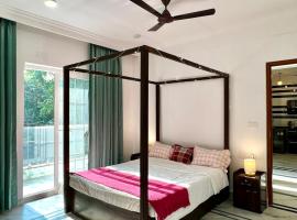 Riverfront Monkstay Apartments, Goa，位于西奥利姆的酒店